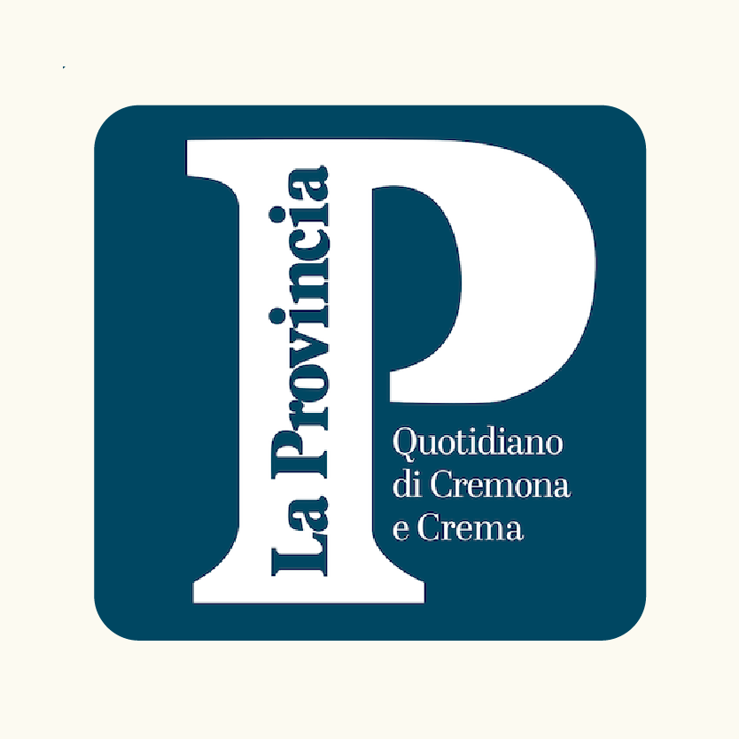 Logo of La Provincia, which featured Lebubè hybrid cosmetics made in Italy and in Crema, where the newspaper is based