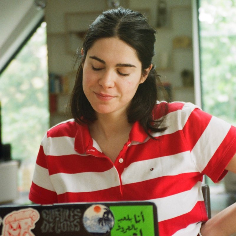 Mirta, co-founder of Lebubè, a made in Italy inclusive, Halal, vegan and natural makeup brand of skincare-infused makeup.